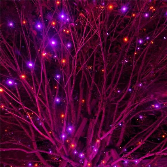 Halloween 300LED String Lights,100FT StringLights with 8Lighting Modes,Halloween - Picture 6 of 7